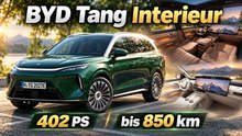 2027 BYD Tang: Exklusive Einblicke ins Interieur mit Star-Ring-Display