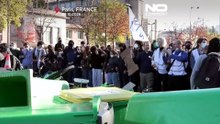 Francuscy uczniowie ścierają się z policją, szkolne protesty trwają