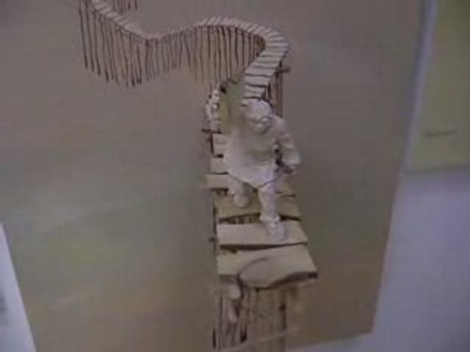 L'obstiné, passerelle de Michel Politzer