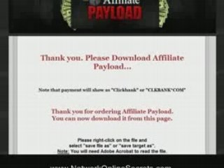 Affiliate Payload Review - Behind The Order Button Review