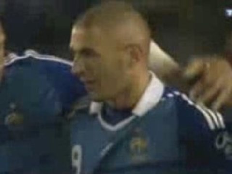 Suede 1 - 1 France (but Benzema) Foot Match Amical