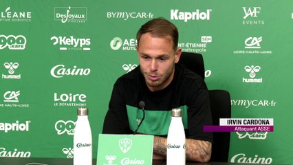 ASSE : Irvin Cardona pr&ecirc;t pour affronter Rodez
