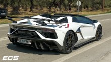 Lamborghini Aventador SVJ with Voltage Exhaust - LOUD Revs & Accelerations !