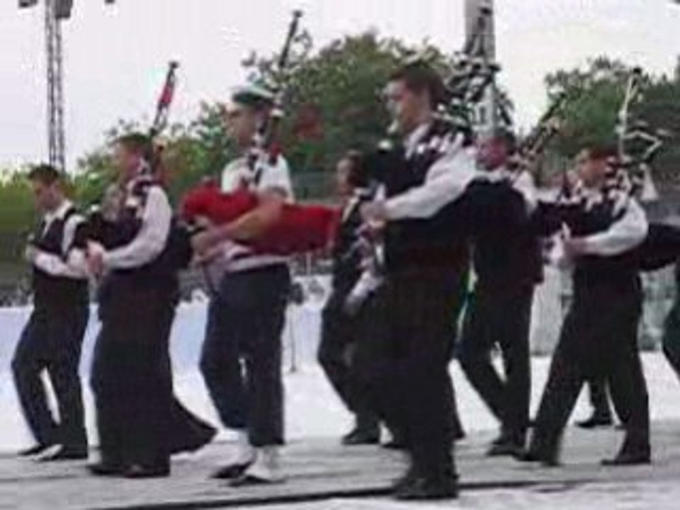 FIL 2008 LORIENT GRANDE PARADE ,arrivée au stade.