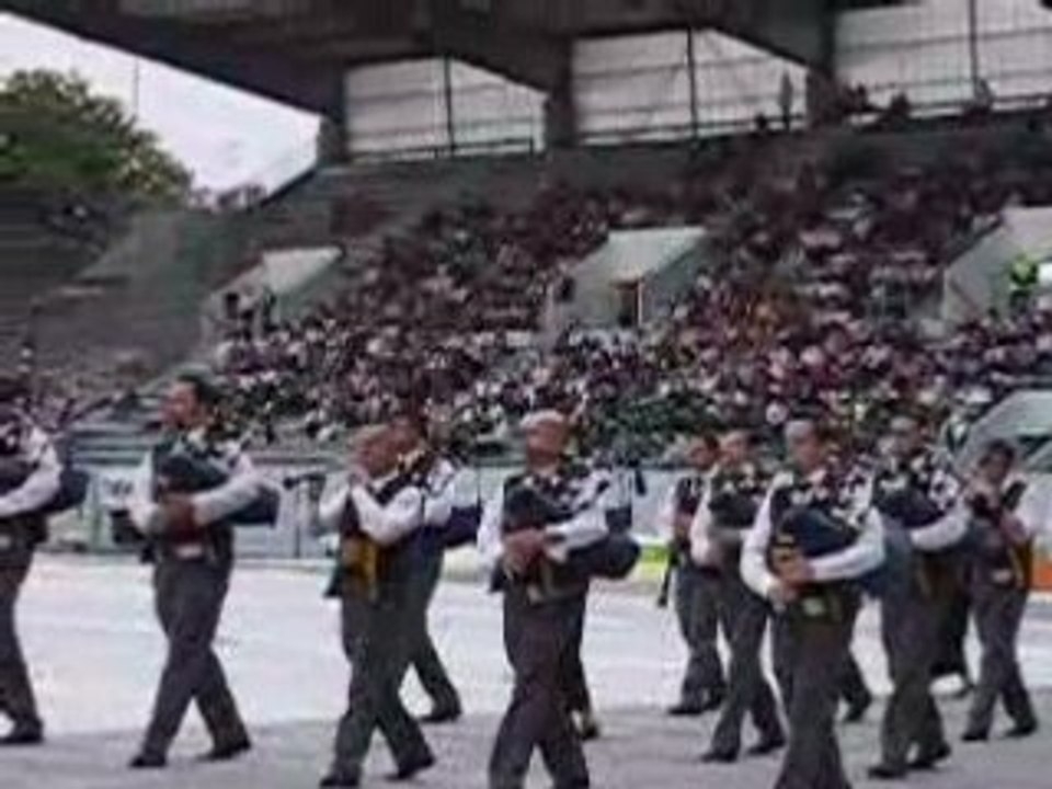 FIL 2008 LORIENT GRANDE PARADE ,arrivée au stade.