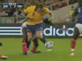 Suede 2 - 3 France (but Kallstrom) Foot Match Amical