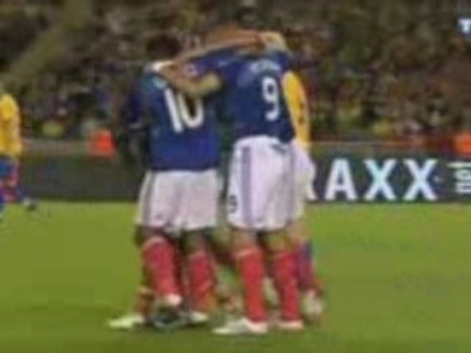 Résumé SUEDE 2 - 3 FRANCE Foot Match Amical 20/08/2008