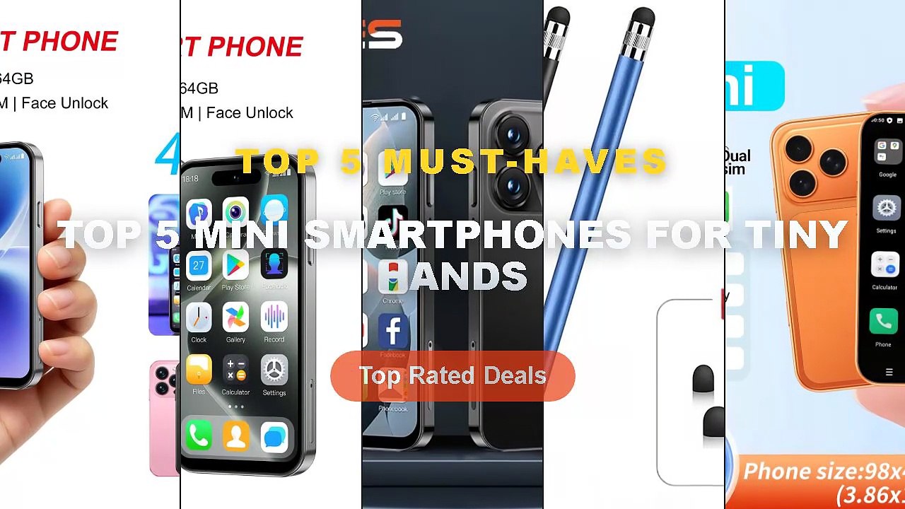 Top 5 Mini Smartphones For Tiny Hands: Top 5 Best Sellers - IVMI Global ...