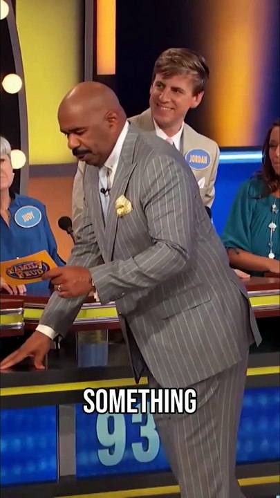 Steve Harvey Walks Off After Hearing This Family Feud Answer