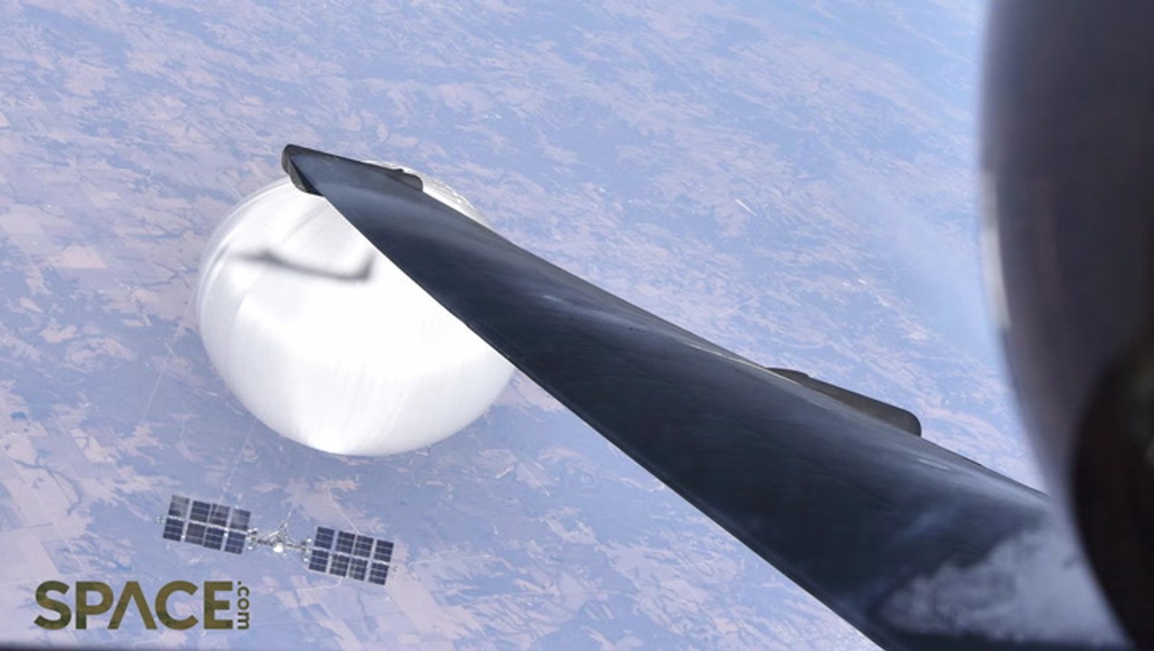 U-2 Spy Plane Captured Stunning Image Of Chinese Surveillance Balloon ...