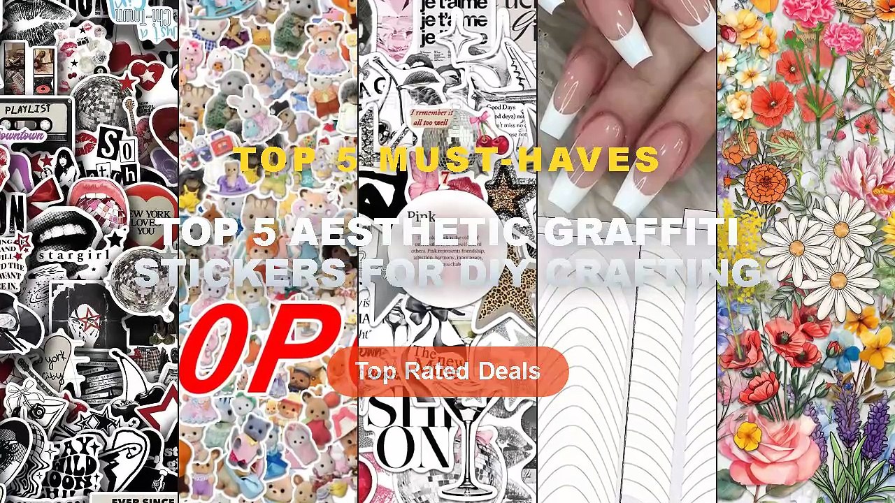 Why Everyone Is Buying Top 5 Aesthetic Graffiti Stickers For DIY ...