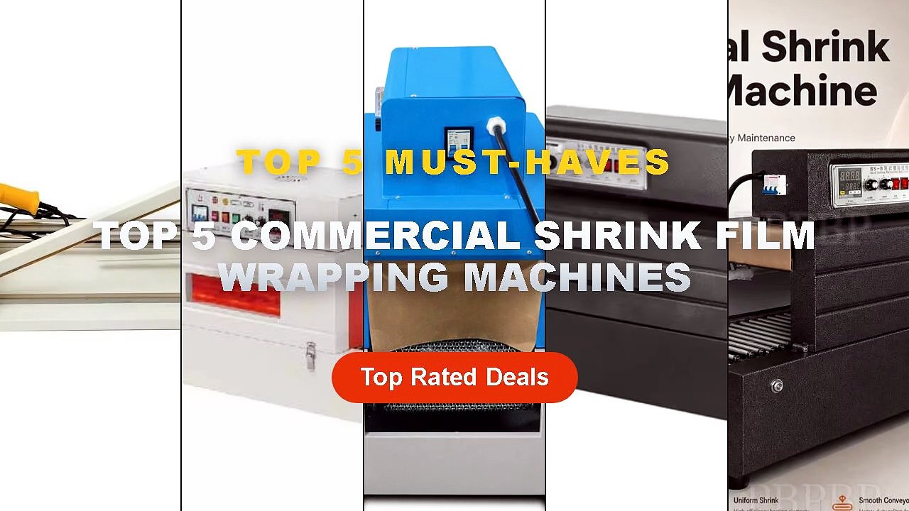 Best Top 5 Commercial Shrink Film Wrapping Machines on AliExpress ...