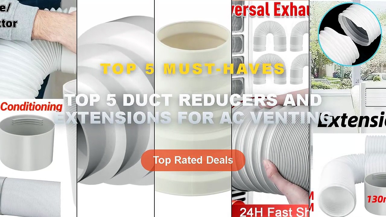 Cheap & Best Top 5 Duct Reducers And Extensions For AC Venting Unboxing ...