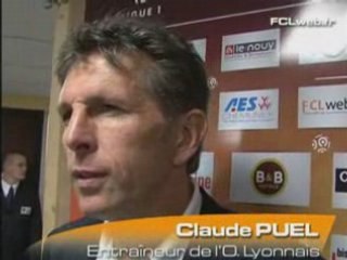 Reaction entraineurs apres Lorient-Lyon