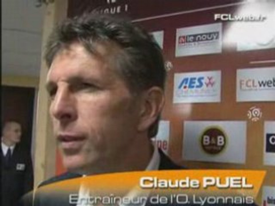 Reaction entraineurs apres Lorient-Lyon