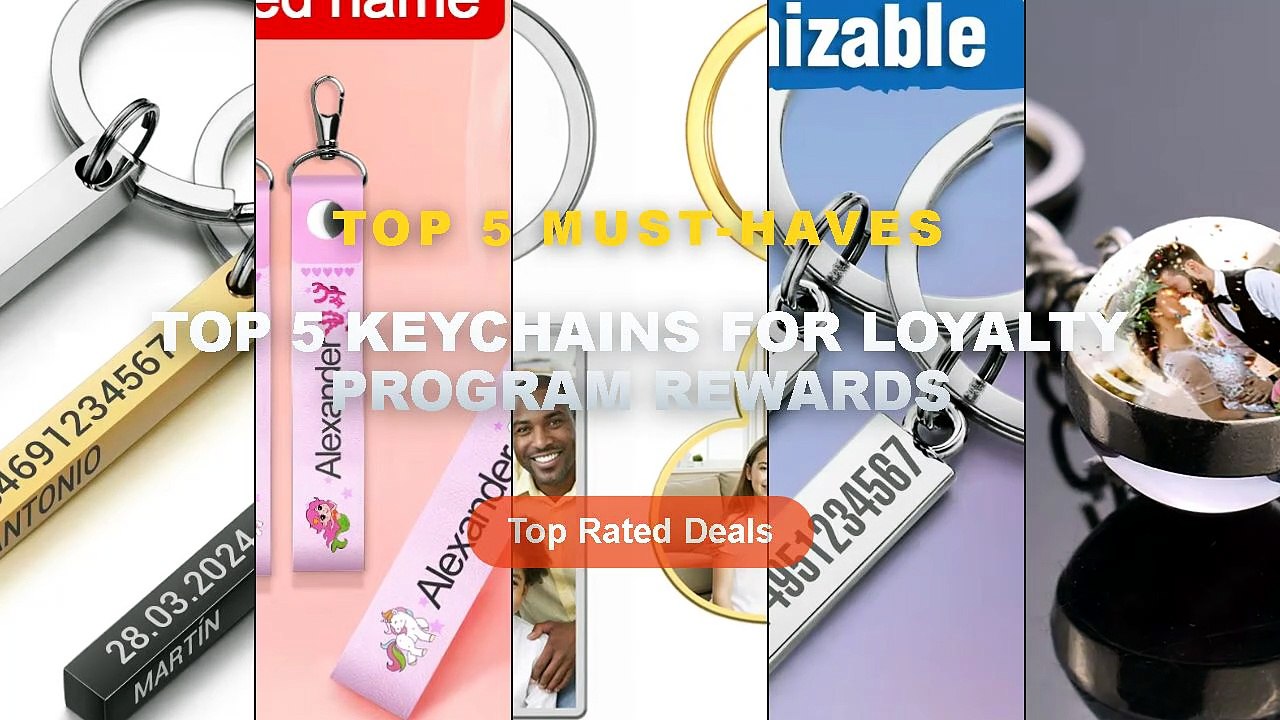 Cheap & Best Top 5 Keychains For Loyalty Program Rewards Unboxing & Review - Customized Keychains Personalized Custom Ph...