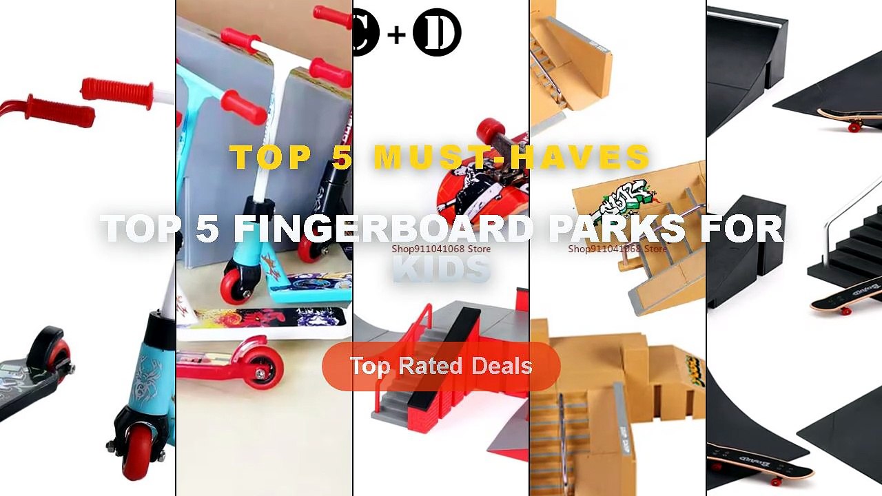 Cheap & Best Top 5 Fingerboard Parks For Kids Unboxing & Review - Mini ...
