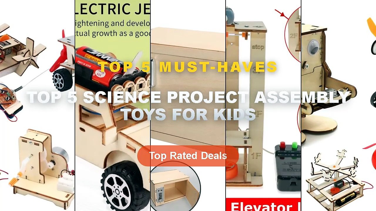 Top 5 Science Project Assembly Toys For Kids: Top 5 Best Sellers - DIY ...