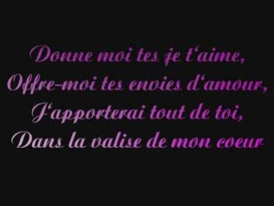 Donne moi des je t'aime