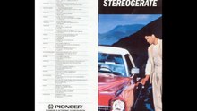 PIONEER autoradio Cataloghi  anno 1981 e 1997 per il mercato tedesco