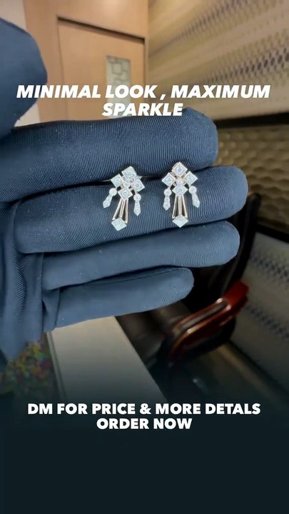 Up-Close Moments With One of Our DIAMOND EARRINGS Designs You’ll Love ...