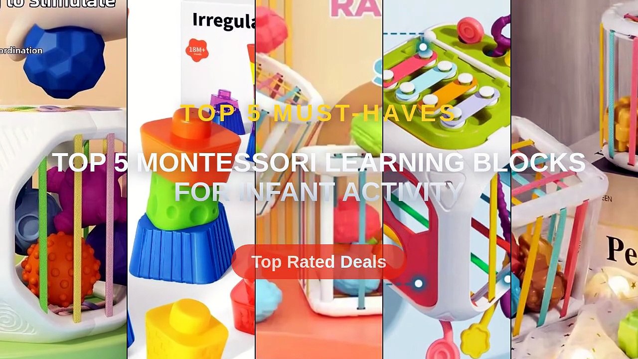 Top 5 Best Top 5 Montessori Learning Blocks For Infant Activity (Must ...