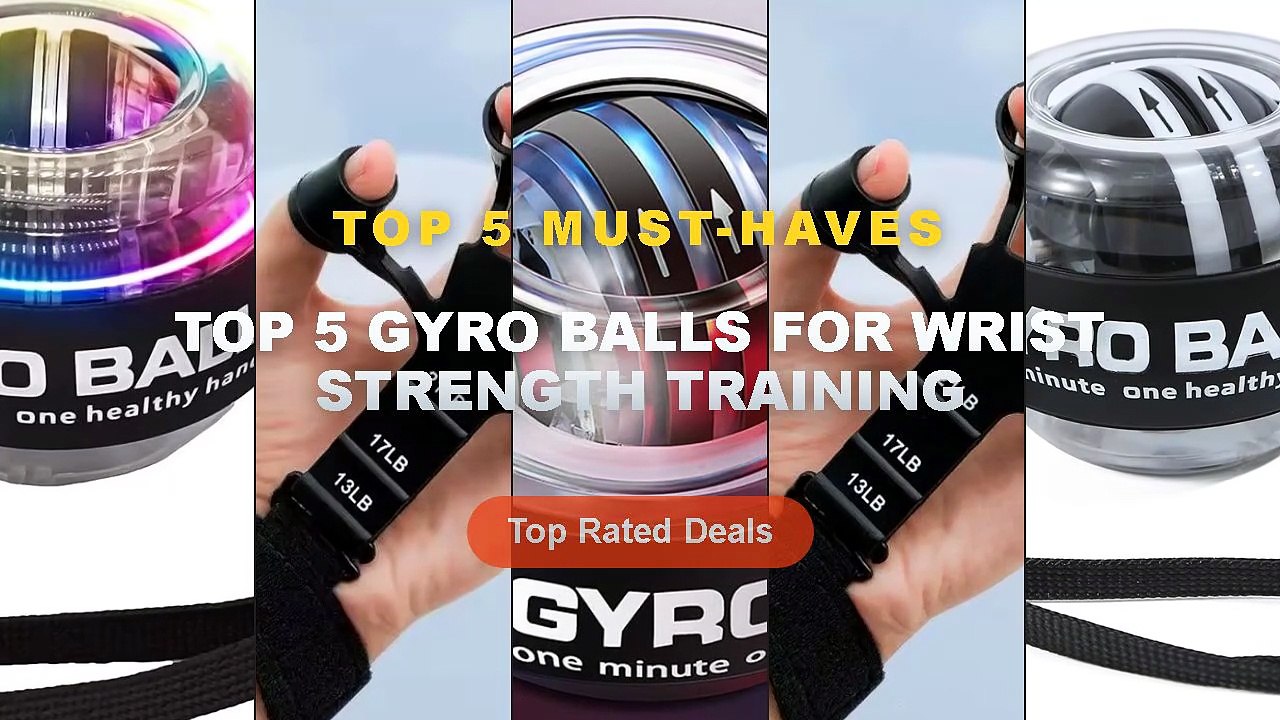 Cheap & Best Top 5 Gyro Balls For Wrist Strength Training Unboxing ...