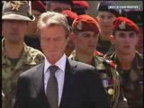 Hommage  Président Sarkozy aux soldats morts  Afghanistan