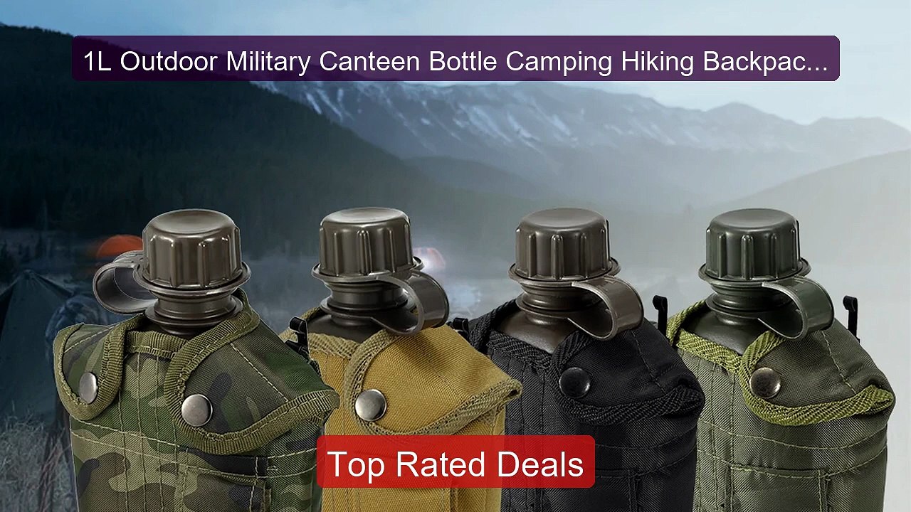 1L Outdoor Military Canteen Bottle Camping Hiking Backpacki... -- Top Pick 2026 | Unbeatable Price!