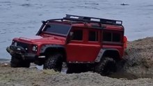 Traxxas TRX-4 Defender 1/10 Scale RC Car - BEACH Short 2
