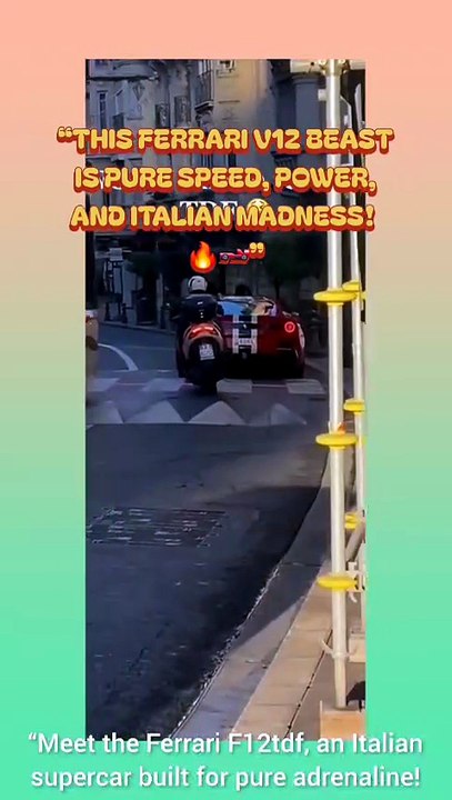 “This Ferrari V12 beast is pure speed, power, and Italian madness! 🔥🏎️”