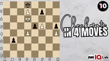 #ChessChallenge ♟️⚔️ Can you checkmate in 4 moves? (Part 71) (White to play)♟️