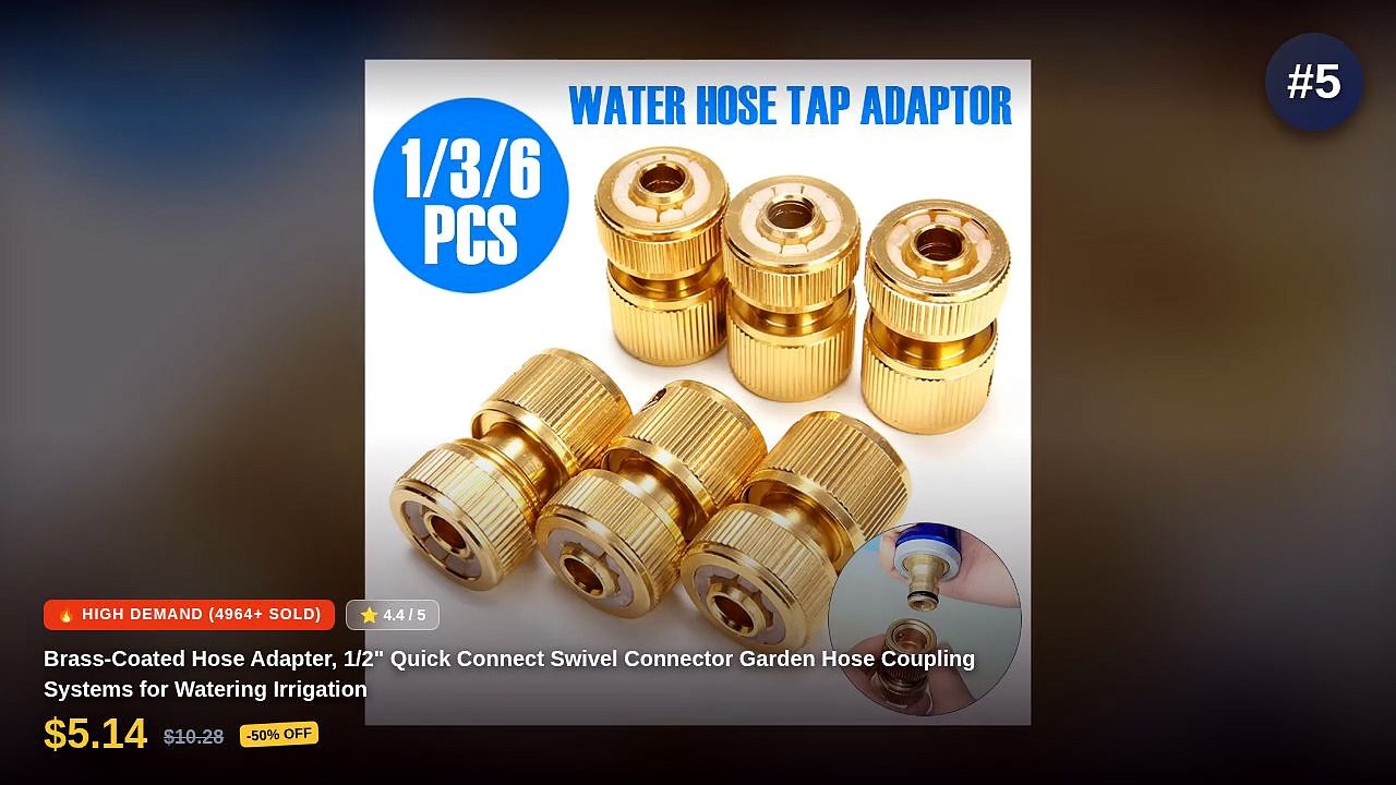 Cheap & Best Top 5 Anti Twist Swivel Connector Adapters Unboxing ...
