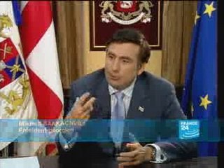 EXCLUSIF: Entretien avec le président géorgien Saakachvili