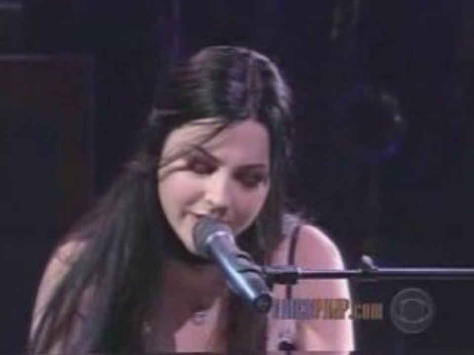 Evanescence * My immortal * Piano ~ David Letterman