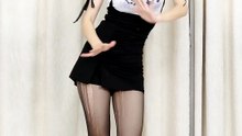 恬欣欣 senorita 黑色短裙 光脚 4K竖屏