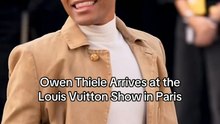 Owen Thiele Shines at Louis Vuitton's Paris Show