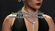 Florence Pugh Rocks a Bold Micro-Fringe