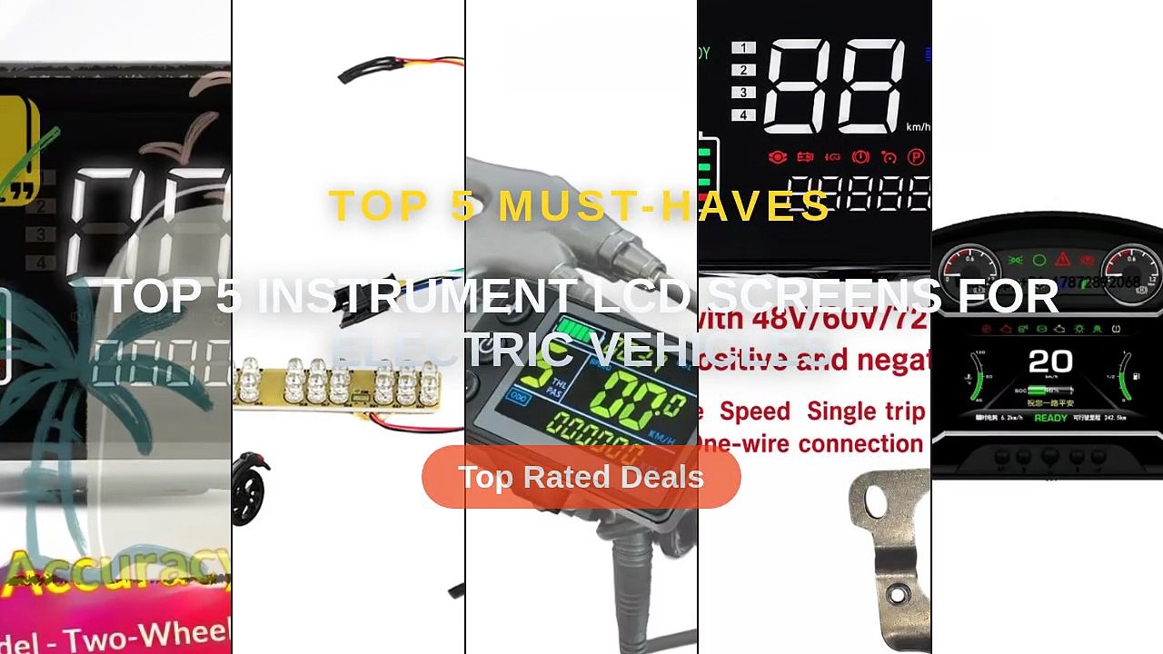 Amazing Top 5 Instrument LCD Screens For Electric Vehicles You Need To ...