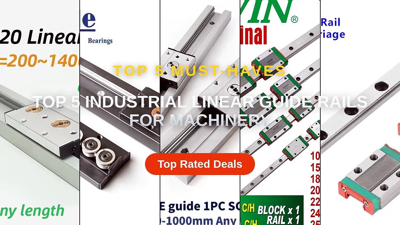 Top 5 Industrial Linear Guide Rails For Machinery: Top 5 Best Sellers ...