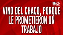 Vino de Chaco por una promesa de trabajo, lo estafaron y le robaron todo