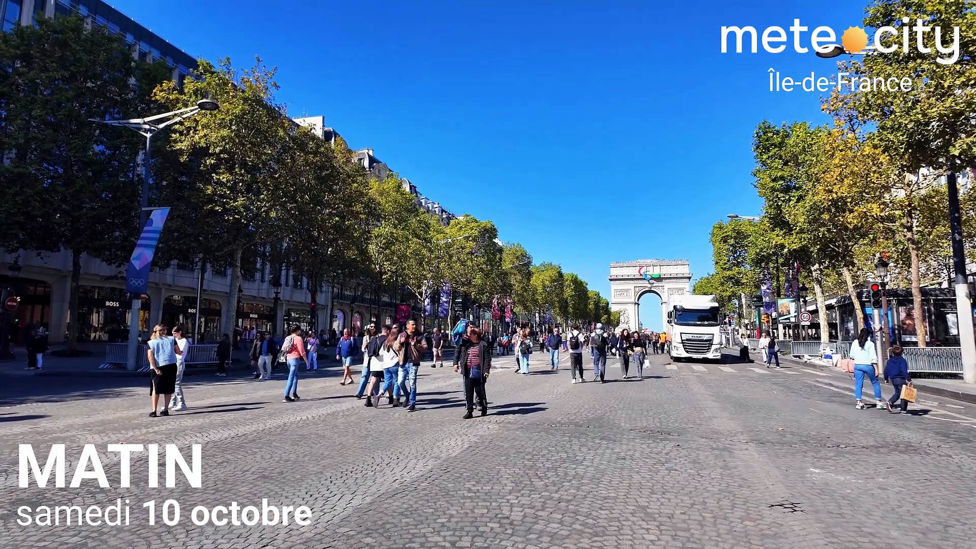 Bulletin météo Île-de-France du samedi 10 octobre 2026