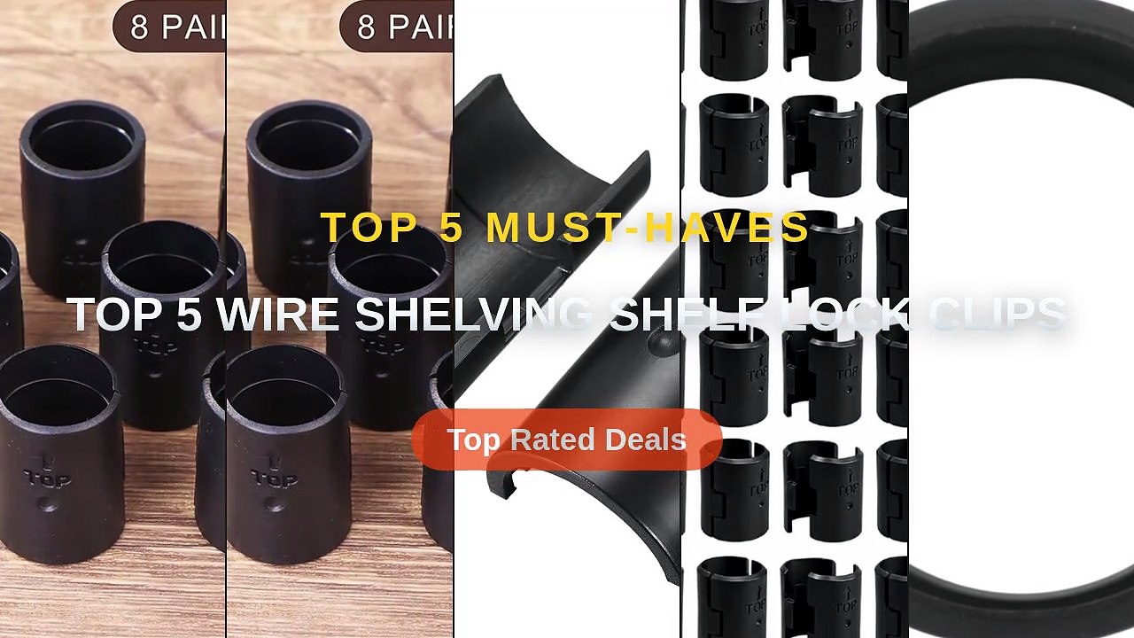 Cheap & Best Top 5 Wire Shelving Shelf Lock Clips Unboxing & Review ...