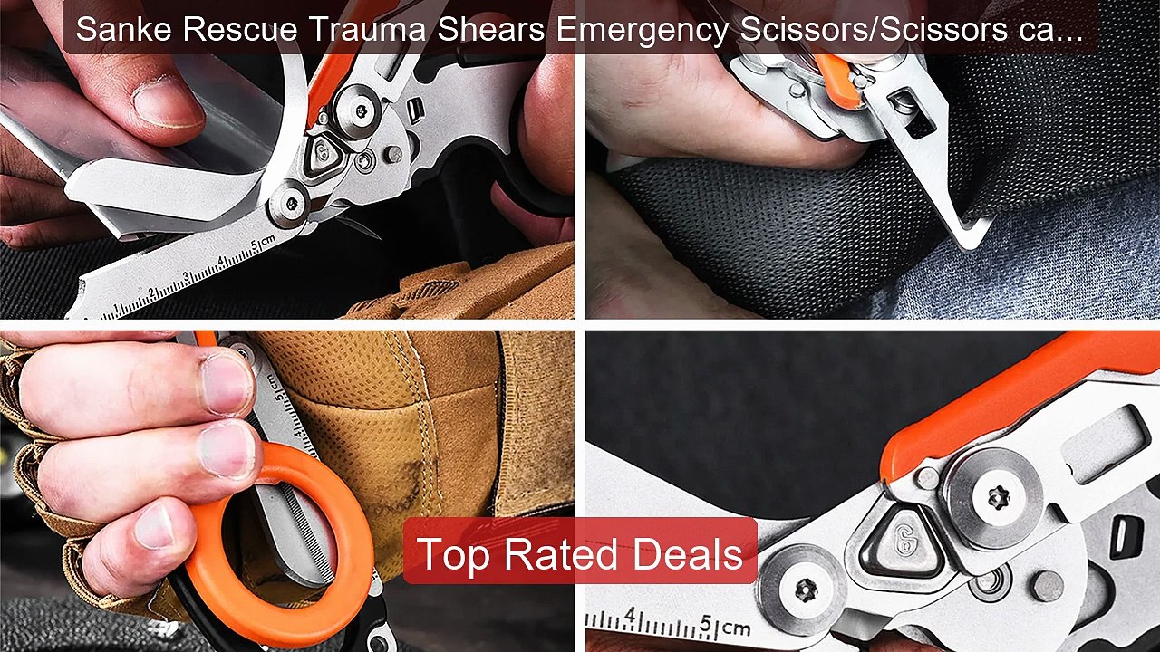 Sanke Rescue Trauma Shears Emergency Scissors/Scissors case To ...