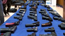 Operacja Interpolu: 2800 nielegalnych sztuk broni przejętych w Europie i Azji
