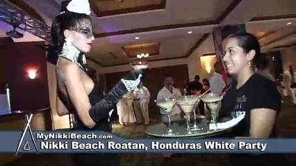 Nikki Beach Roatan White Party 8/08