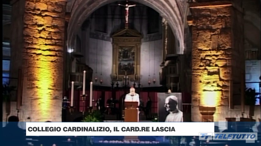 Video News - Il card.Re lascia la guida del Collegio Cardinalizio