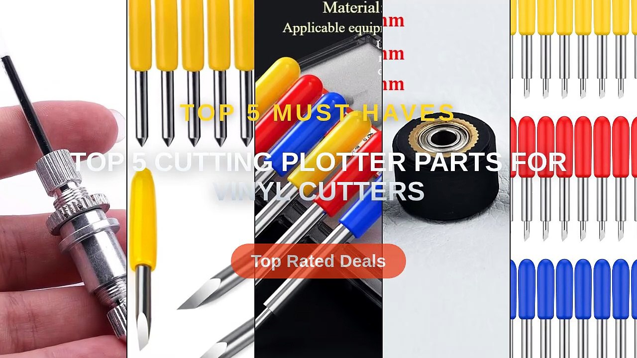Top 5 Best Top 5 Cutting Plotter Parts For Vinyl Cutters (Must Have ...
