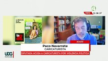 Diputada Itzul Barrera acusa a caricaturista Paco Navarrete de violencia política