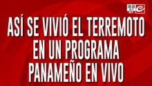 Fuerte terremoto en Panamá: reportan sismo de magnitud 8,0